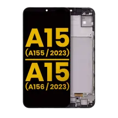 OLED Assembly With Frame For Samsung Galaxy A15 4G (A155 / 2023) / A15 5G (A156 / 2023) (Refurbished) (All Colors)
