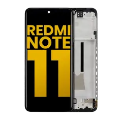 OLED Assembly With Frame For Xiaomi Redmi Note 11 (Refurbished) (All Colors)