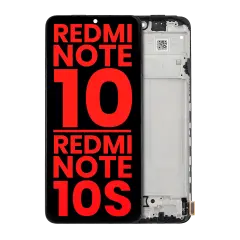 OLED Assembly With Frame For Xiaomi Redmi Note 10 4G / Redmi Note 10S (Aftermarket Plus) (All Colors)