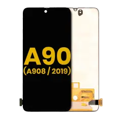 OLED Assembly Without Frame For Samsung Galaxy A90 5G (A908 / 2019) (Refurbished) (Black)