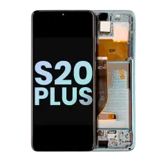 OLED Assembly With Frame For Samsung Galaxy S20 Plus 5G (Service Pack) (Cloud Blue)