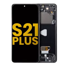 OLED Assembly With Frame For Samsung Galaxy S21 Plus 5G (Refurbished) (Phantom Black)