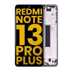 OLED Assembly With Frame For Xiaomi Redmi Note 13 Pro Plus (Refurbished) (Purple)