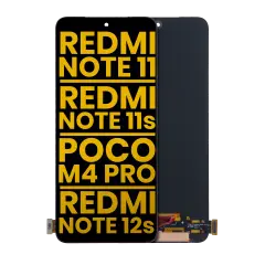 OLED Assembly Without Frame For Xiaomi Redmi Note 11 / Redmi Note 11S 4G / Xiaomi Poco M4 Pro 4G / Redmi Note 12S (Refurbished) (All Colors)