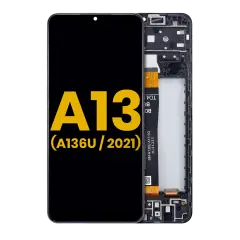 LCD Assembly With Frame For Samsung Galaxy A13 5G (A136U / 2021) (Refurbished) (All Colors)