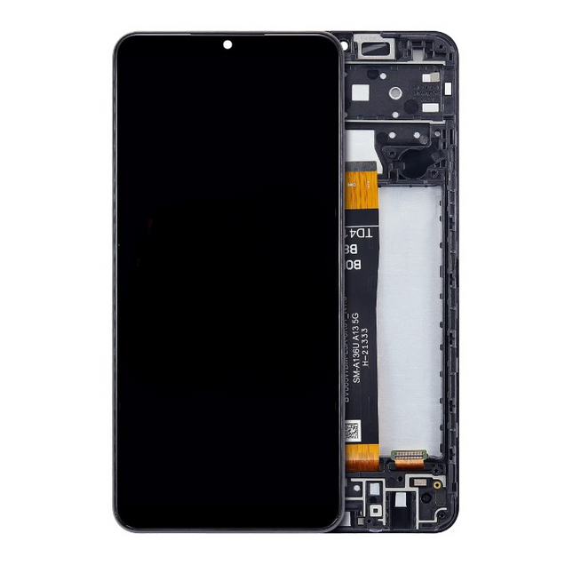 LCD Assembly | for: Samsung A13 5G (A136 / 2021) | OEM | with: Frame