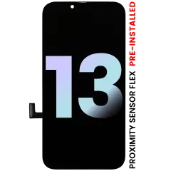 OLED Assembly With Proximity Sensor Flex Pre-Installed For iPhone 13 (Service Pack)