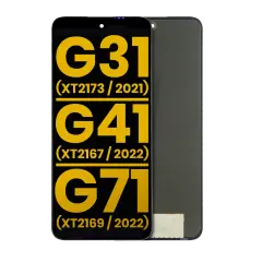 OLED Assembly Without Frame Compatible For Motorola Moto G31 (XT2173 / 2021) / G41 (XT2167 / 2022) / G71 5G (XT2169 / 2022)  (Refurbished) (All Colors)