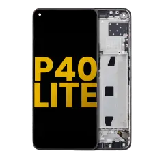 LCD Assembly With Frame For Huawei P40 Lite 5G (Refurbished) (Midnight Black)