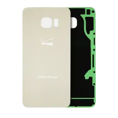 Back Cover Glass For Samsung Galaxy S6 Edge Plus (Verizon 4G) (Service Pack) (Gold)
