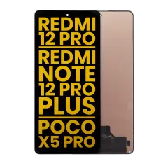 OLED Assembly Without Frame For Xiaomi Redmi Note 12 Pro 5G / Xiaomi Redmi Note 12 Pro+ / Redmi Note 12 Pro Speed / Poco X5 Pro (Refurbished) (All Colors)