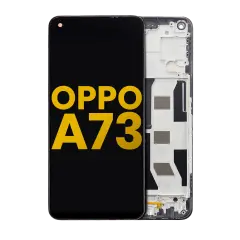 LCD Assembly With Frame For OPPO A73 5G (Refurbished) (All Colors)