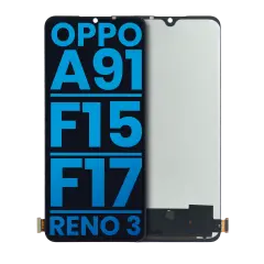 LCD Assembly Without Frame For OPPO A91 / F15 / F17 / K7 5G / Reno 3 (Aftermarket: Incell) (All Colors)