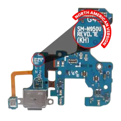 Charging Port With Flex Cable For Samsung Galaxy Note 8 (N950U) (North America Version) (Service Pack)