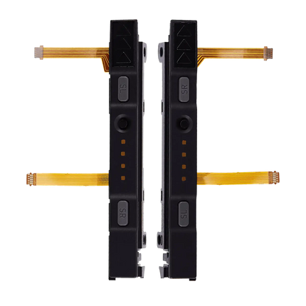 Plastic Rail (R+L) | with: Flex Cable | for: Nintendo Switch, Nintendo Switch OLED