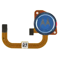Fingerprint Reader With Flex Cable For Motorola Moto G Play (XT2093 / 2021) (Genuine OEM) (Misty Blue)