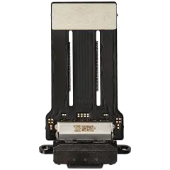 Charging Port Flex Cable For iPad Mini 7 (2024) (WiFi / Cellular) (Aftermarket Plus) (Space Gray)