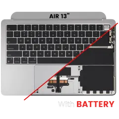 Top Case Assembly With Battery And Keyboard For MacBook Air 13" (A3113 / Mid 2024) (Space Gray) (US Keyboard)
