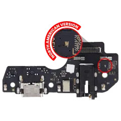 Charging Port Board With Headphone Jack For Samsung Galaxy A03S (A037U / 2021) (US Version) (Premium)