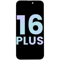 OLED Assembly With Proximity Sensor Flex Pre-Installed For iPhone 16 Plus (Service Pack)