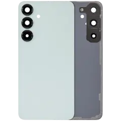 Back Cover Glass With Camera Lens For Samsung Galaxy S25 Plus 5G (No Logo) (Aftermarket Plus) (Mint)