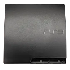 Top & Bottom Housing For PlayStation 3 Slim (Black)