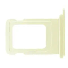 Single SIM Card Tray For iPhone 15 / 15 Plus (Genuine OEM) (Yellow)