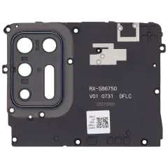 Mid-Frame Housing (Top Carrier)  For Motorola Moto G Stylus (XT2115 / 2021) (Genuine OEM) (Aurora Black)