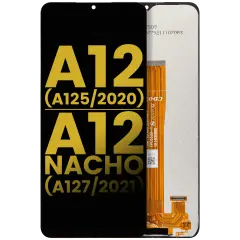 LCD Assembly Without Frame For Samsung Galaxy A12 (A125 / 2020) / A12 Nacho (A127 / 2021) (Refurbished) (All Colors)