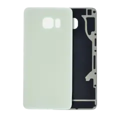 Back Cover Glass For Samsung Galaxy S6 Edge Plus (No Logo) (Aftermarket Plus) (White Pearl)