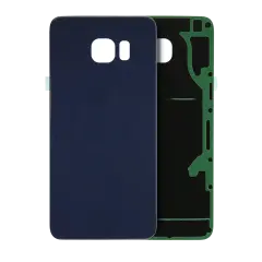 Back Cover Glass For Samsung Galaxy S6 Edge Plus (No Logo) (Aftermarket Plus) (Black Sapphire)