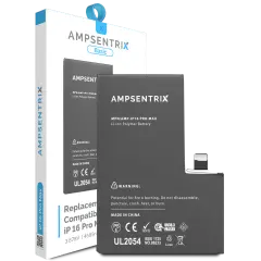 Replacement Battery For iPhone 16 Pro Max (AmpSentrix Basic)