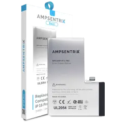 Replacement Battery For iPhone 16 Pro (AmpSentrix Basic)