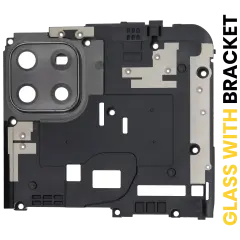 Back Camera Lens With Bracket For Motorola  Moto G 5G (XT2113-3 / 2020) / One 5G Ace (XT2113-1/2 / 2021) (Volcanic Gray)
