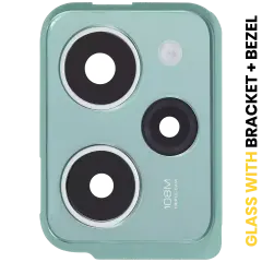 Back Camera Lens With Bracket / Bezel For Xiaomi Redmi Note 12 Pro Speed (Green) / Poco X5 Pro 5G