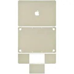 4in1 (Top, Bottom, Keyboard, Trackpad) Skin For MacBook 12"A1534 (2015-2017) (Gold)