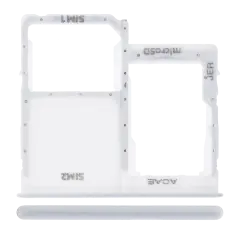 Single Sim Card Tray For Samsung Galaxy A31 (A315 / 2020) (Prism Crush White)
