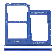 Dual Sim Card Tray For Samsung Galaxy A40 (A405 / 2019) (Blue)
