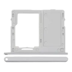 Single Sim Card Tray For Samsung Galaxy Tab A 10.1"  (T515 / T517) (2019) (Silver)