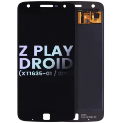 LCD Assembly Without Frame For Motorola Moto Z Play Droid (XT1635-01 / 2016) (Genuine OEM) (Black)