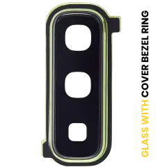 Back Camera Lens With Cover Bezel Ring For Samsung Galaxy Fold 4G (F900) / Fold 5G (F907) (Martian Green)