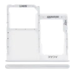 Single Sim Card Tray For Samsung Galaxy A41 (A415 / 2020) (Prism Crush Silver)