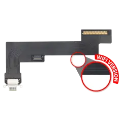 Charging Port Flex Cable For iPad Air 4 (WiFi Only) (Aftermarket Plus) (Green)