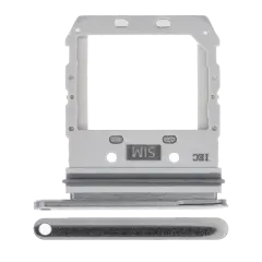 Single Sim Card Tray For Samsung Galaxy S10 5G (Crown Silver)