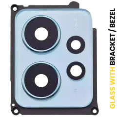 Back Camera Lens With Bracket / Bezel For Xiaomi Redmi Note 12 4G (Ice Blue)