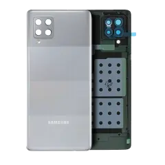 Back Cover Glass With Camera Lens For Samsung Galaxy A42 5G (A426 / 2020) (Service Pack) (Prism Dot Gray)