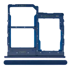 Dual Sim Card Tray For Samsung Galaxy A01 Core (A013 / 2020) (Blue)