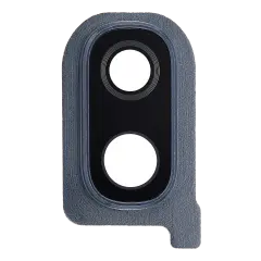 Back Camera Glass Lens and Cover Bezel For Samsung Galaxy A40 (A405 / 2019) (Black)