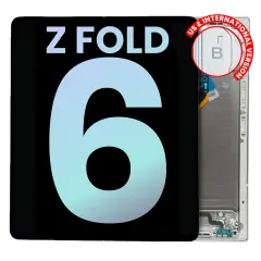 Inner OLED Assembly With Frame For Samsung Galaxy Z Fold 6 5G (US & International) (Service Pack) (Pink)