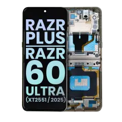 Main OLED Assembly For Motorola Razr Plus / Razr 60 Ultra (XT2551 / 2025) (Genuine OEM) (Mountain Trail) 